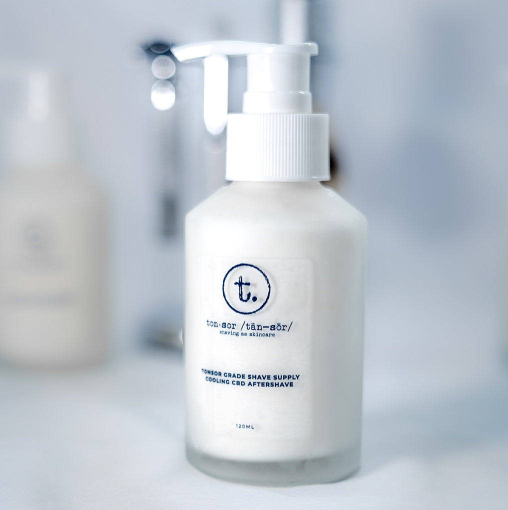 CBD Aftershave - Luxury Men's Shaving Products - TONSOR
