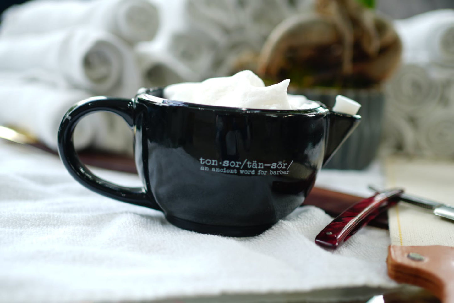 Ceramic Shave Bowls