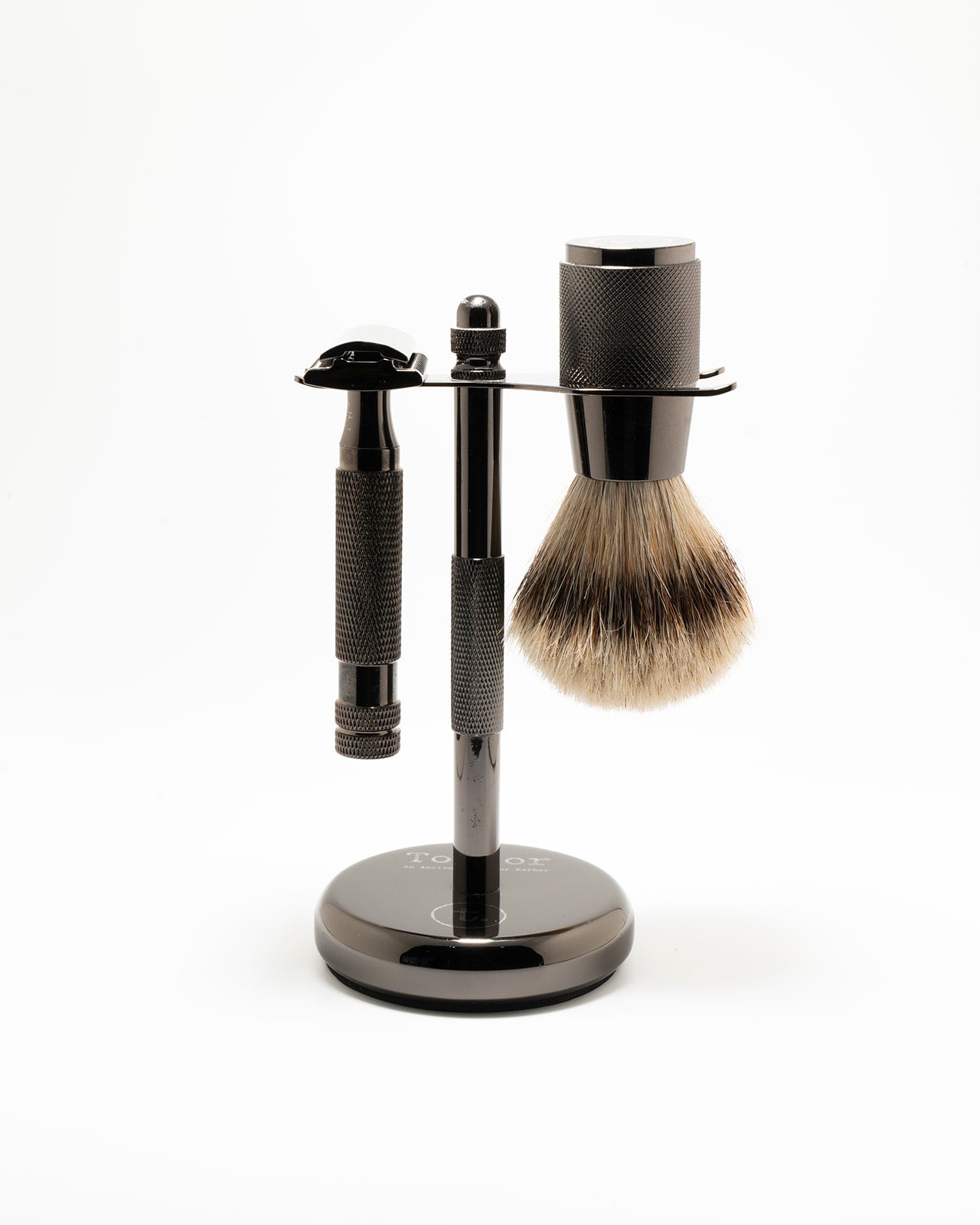 Super Silvertip Badger Hair Shave Kit - Luxury Men's Shaving Set